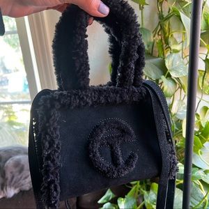 Ugg x Telfar black small shopping bag